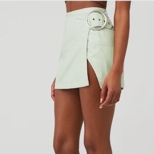 For Love And Lemons Mint Mini Skirt